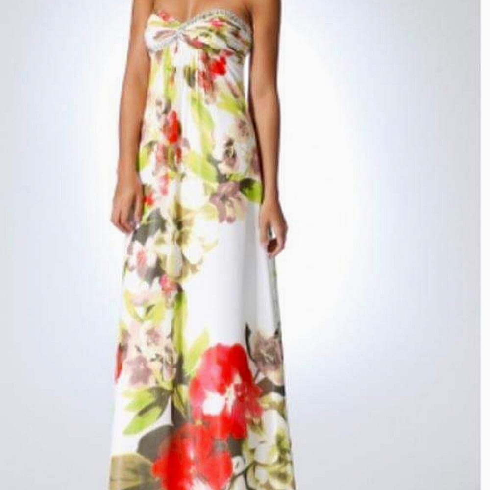 FLORAL CACHÉ FORMAL/BOHO GOWN